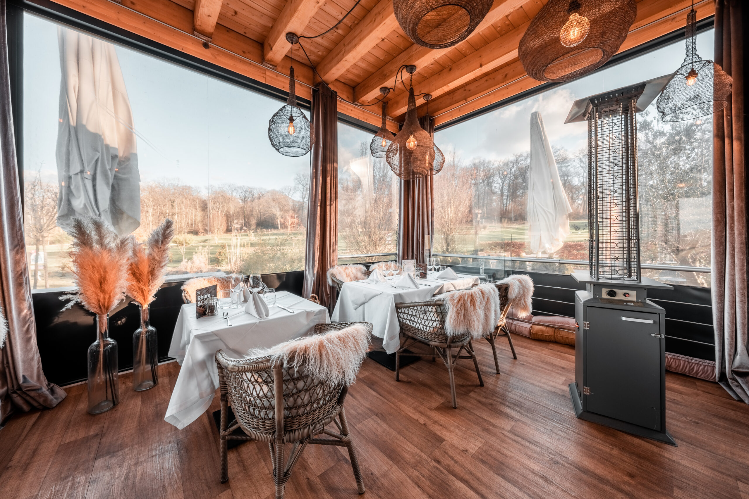 La Table du Golf — Vue panoramique sur le Lux Golf Center
