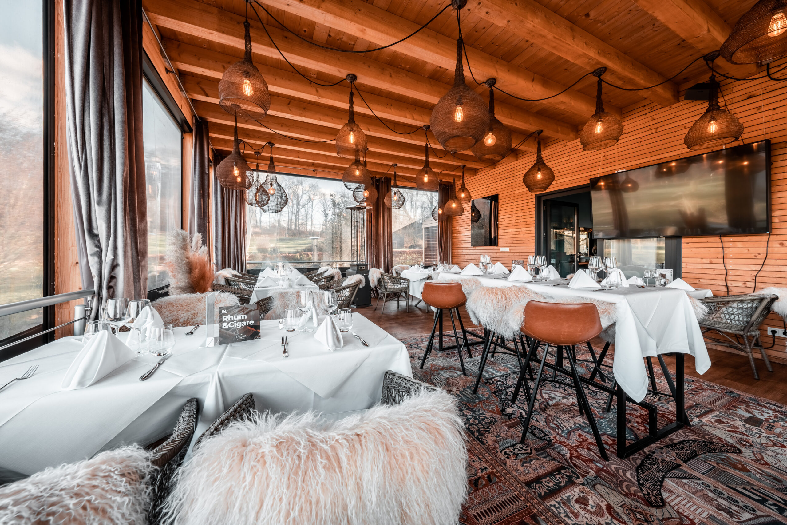 Salle principale du restaurant