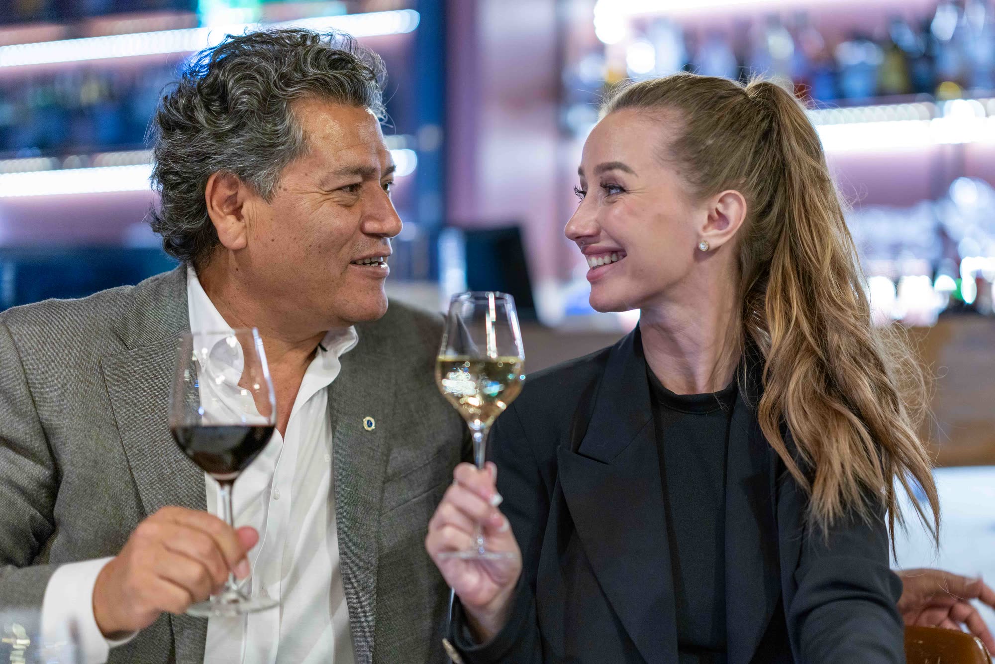Accord mets et vins au bar