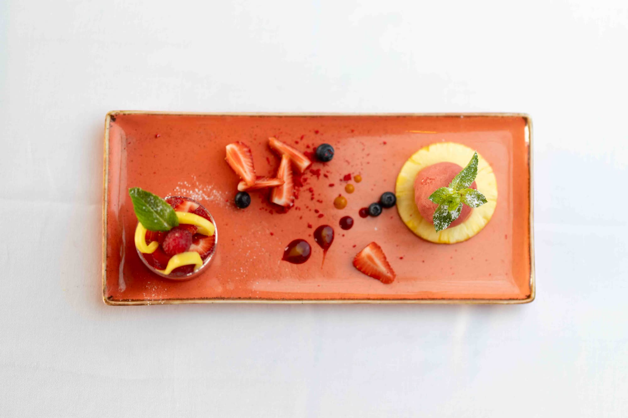 Dessert signature du Chef pâtissier